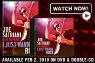 Joe Satriani - Live In Paris: I Just Wanna Rock! DVD