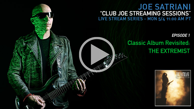 Club Joe Streaming Sessions Episode 1: The Extremist