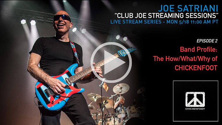 Club Joe Streaming Sessions Episode 2: Band Profile: The How/What/Why of Chickenfoot